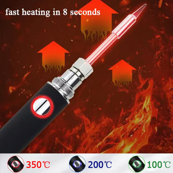 Wireless Soldering Iron Kit | Portable Multifunctional Welding Pen for DIY, Electronics & Metal Work
