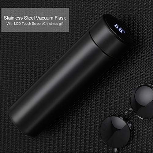 Insulated Smart Water Bottle – 500ml LED Temperature Display Flask