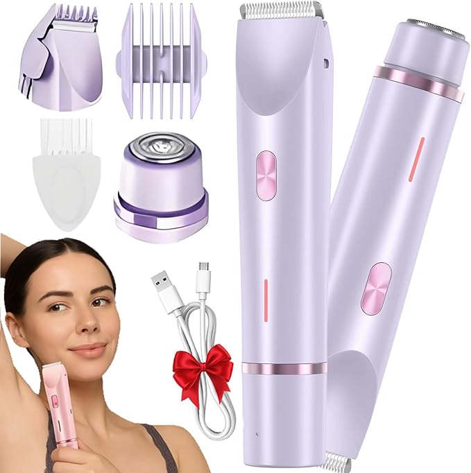 SilkySplash 2-in-1 Women's Razor & Trimmer – Waterproof & Gentle