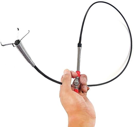 Flexible Drain Snake Tool – Remove Hair & Kitchen Clogs Fast