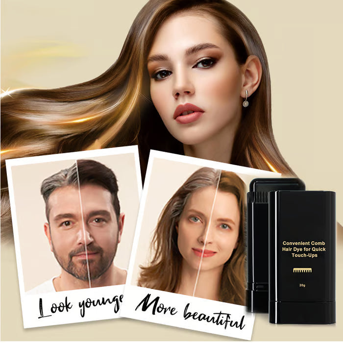 Portable Hair Dye Comb – Instant Color Touch-Up Tool