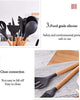 12PCS Kitchen Utensil Set Silicone Cooking Kit