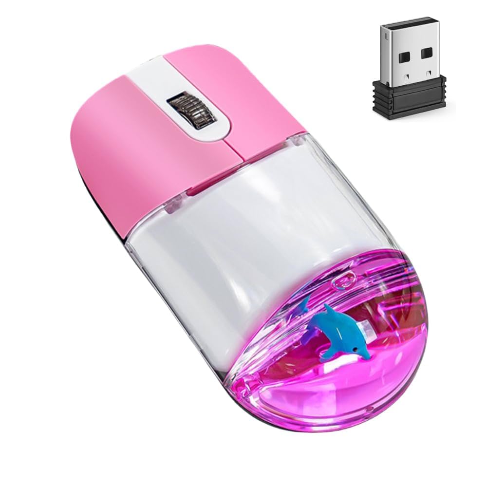 Cute Floating Animal Wireless Mouse – Fun & Stylish Computer Accessory