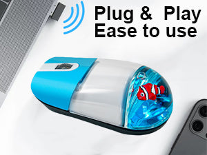 Cute Floating Animal Wireless Mouse – Fun & Stylish Computer Accessory