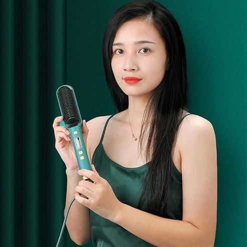 Hair Straightener Comb silky hair