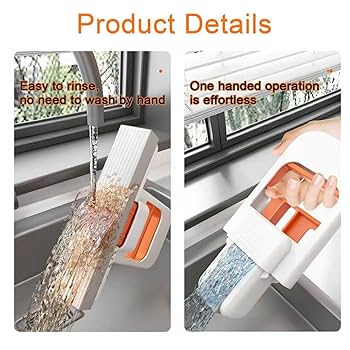 Multi-Purpose Foldable Mop – Small, Durable & Space-Saving