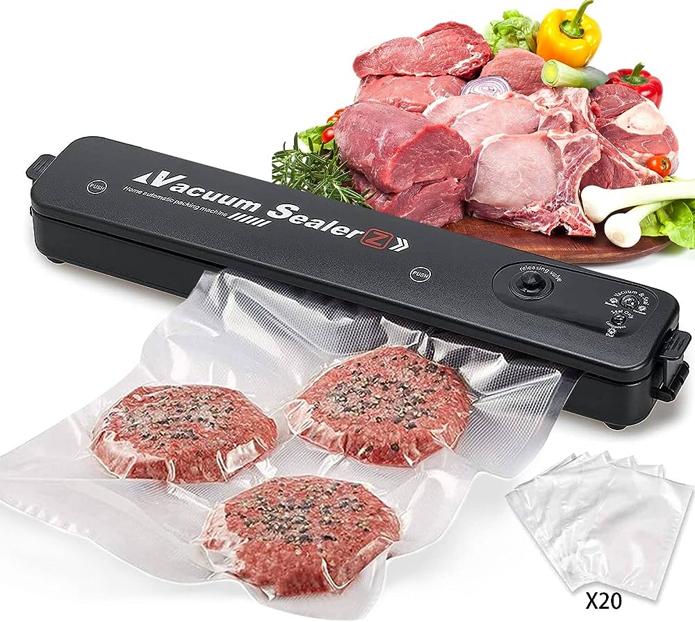 Food Vacuum Sealer Machine – Automatic Air Sealing System for Food Storage & Preservation,
