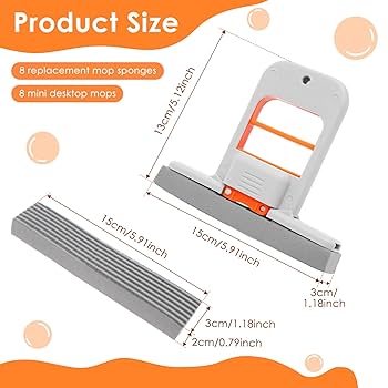 Multi-Purpose Foldable Mop – Small, Durable & Space-Saving