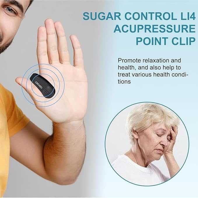 Magnetic Acupressure Clip for Sugar Control & Health Balance