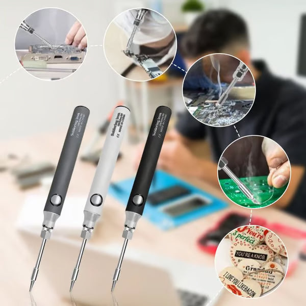 Wireless Soldering Iron Kit | Portable Multifunctional Welding Pen for DIY, Electronics & Metal Work