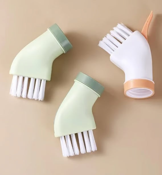 Portable Bottle-Connected Cleaning Brush for Easy Washing