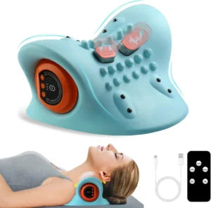 EMS Neck Massager – Electric Pulse Pain Relief & Relaxation Device for Neck and Shoulder"