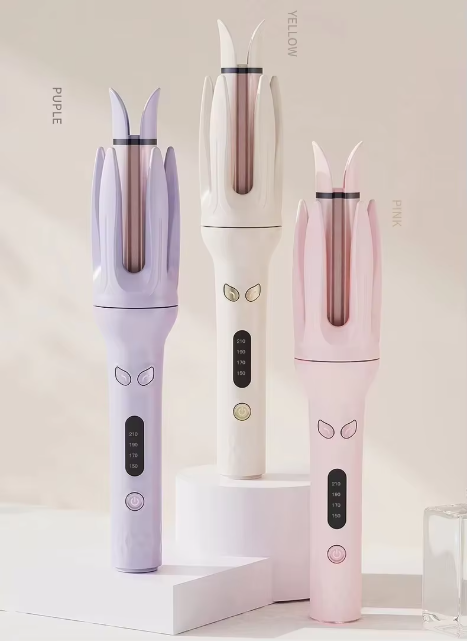 Automatic Hair Curling Iron – Rotating Ceramic Barrel for Effortless Curls