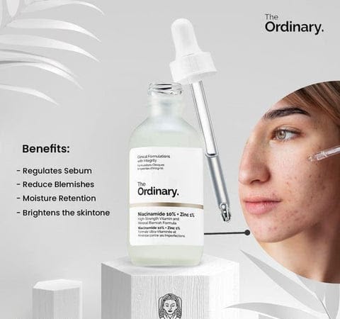 The Ordinary Niacinamide 10%+ Zinc 1% Face Serum (ORIGINAL)