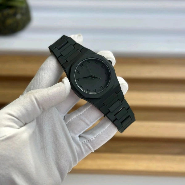 Arabic Aura Smart Watch – Elegant Arabic Dial & Steel Strap