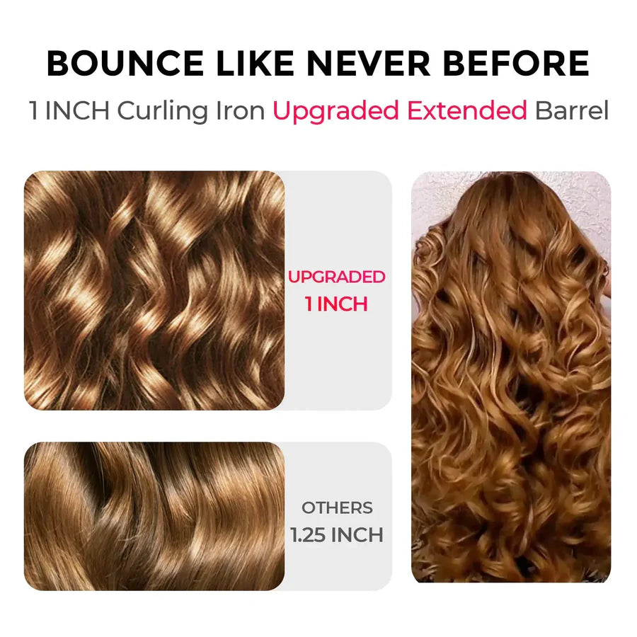 Automatic Hair Curling Iron – Rotating Ceramic Barrel for Effortless Curls