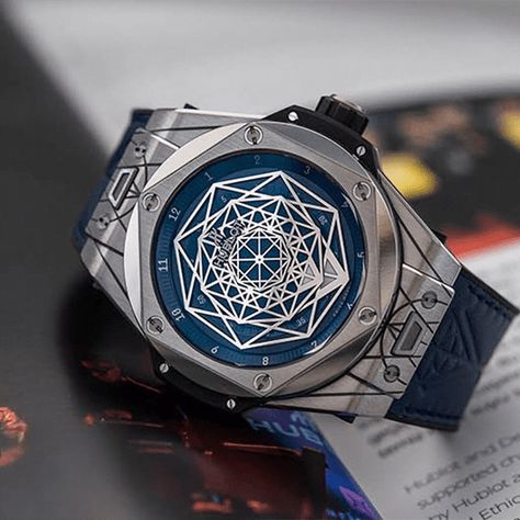 Geometric Metallic Watch