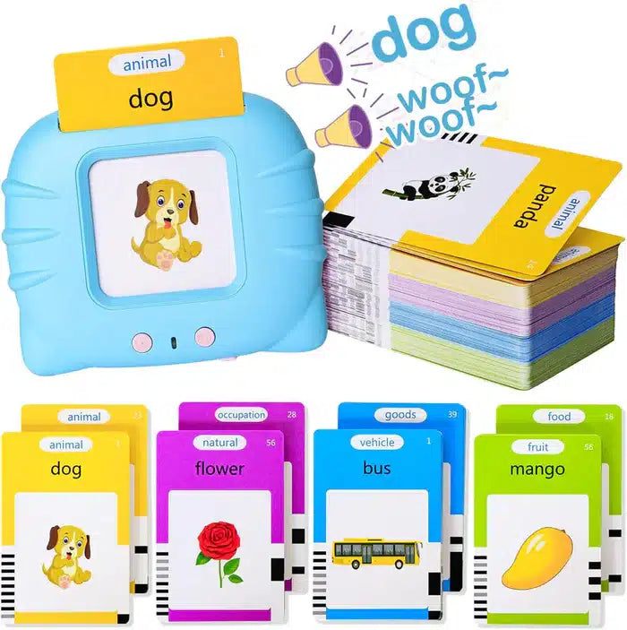 TALKING FLASH CARDS EARLY EDUCATIONAL DEVICE