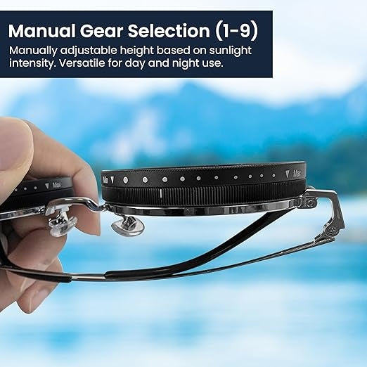 Adjustable Vision Glasses – Universal Focus Correction Eyewear for Reading & Distance | Adjustable Lens Power for Men & Women