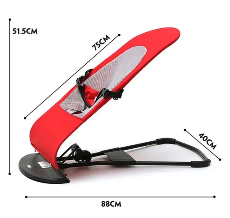 3-in-1 Adjustable Baby Jumper – Foldable, Breathable & Lightweight Activity Seat