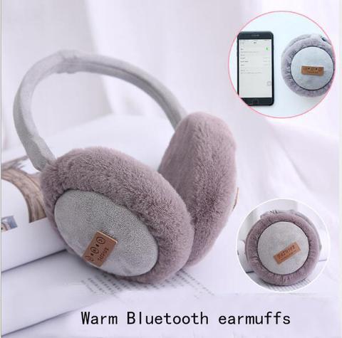 Bluetooth Earmuffs Headphones – Warm Winter Ear Warmer with Wireless Music