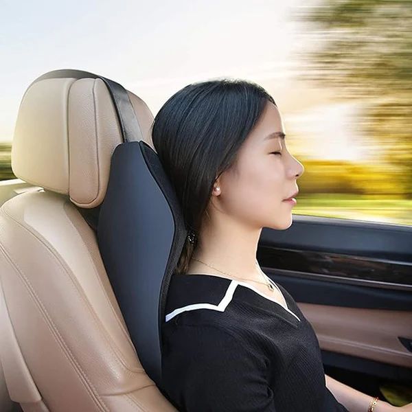 Ergonomic Car Seat Headrest Pillow – Neck & Spine Support