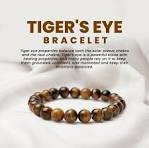 Healing Tiger Eye Stone Bracelet – Courage, Strength & Positive Energy