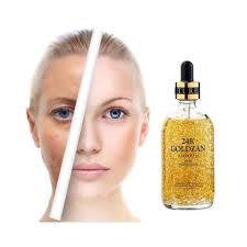 24K GOLDZAN Ampoule – 99.9% Pure Gold Serum for Radiant, Glowing Skin ✨
