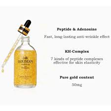 24K GOLDZAN Ampoule – 99.9% Pure Gold Serum for Radiant, Glowing Skin ✨