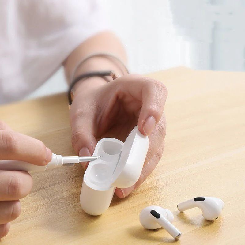 Earphone Cleaning Pen 3-in-1 Tool for AirPods & Earbuds