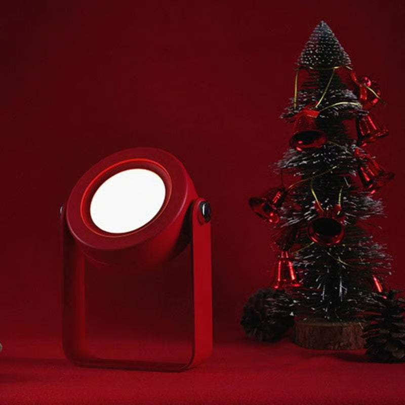 Foldable LED Desk Lamp with Adjustable Brightness – USB Rechargeable Lantern Light