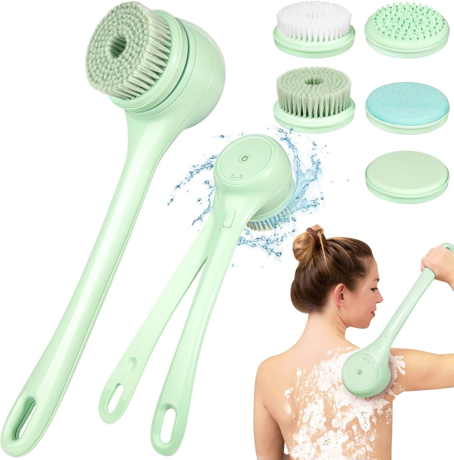 Electric Body Brush – Shower & Back Scrubber