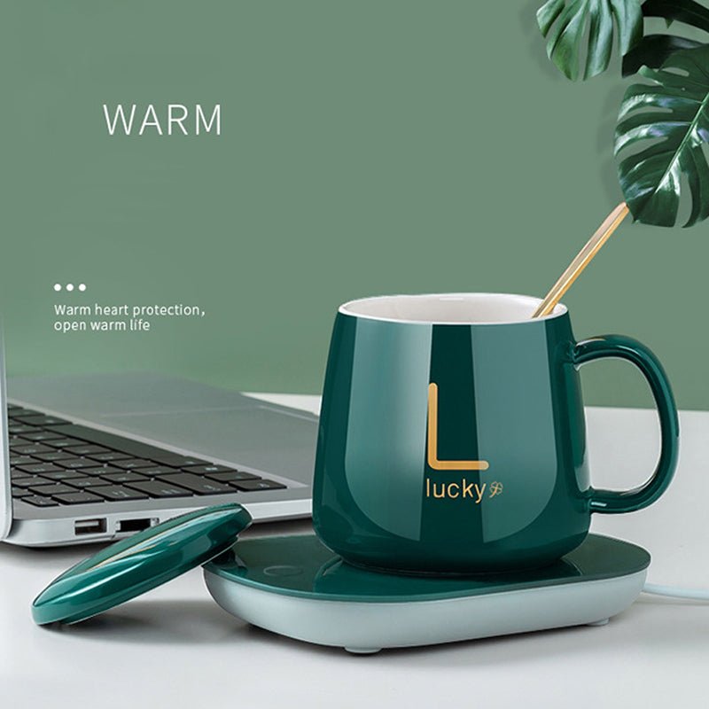 Electric Coffee Warmer Mug