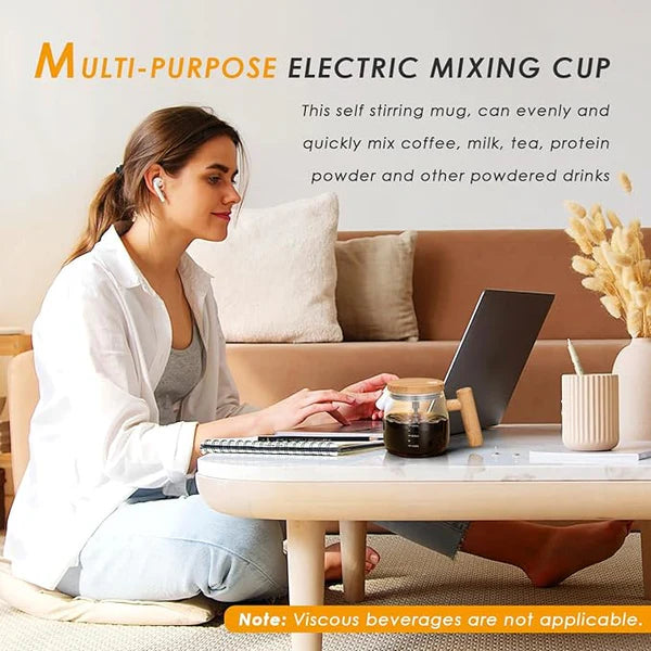 Electric Mixing Cup 400ml – Automatic Self-Stirring Mug