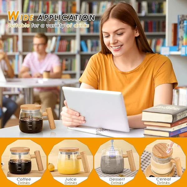 Electric Mixing Cup 400ml – Automatic Self-Stirring Mug