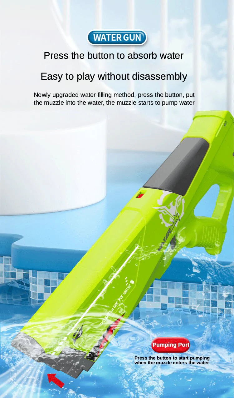 Electric Water Gun for Kids & Adults