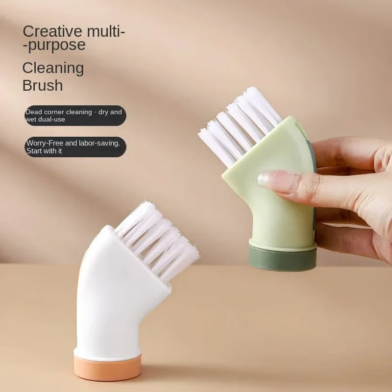 Portable Bottle-Connected Cleaning Brush for Easy Washing