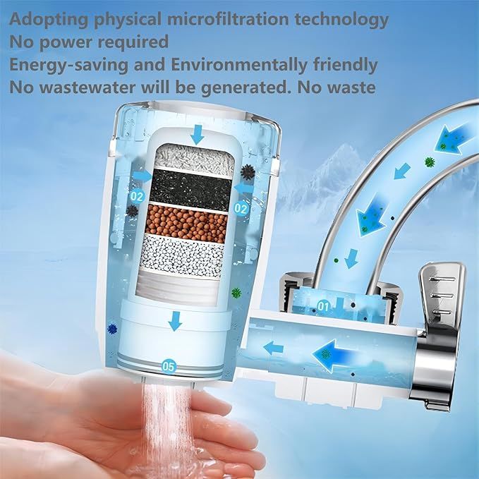 Activated Carbon Faucet Water Purifier