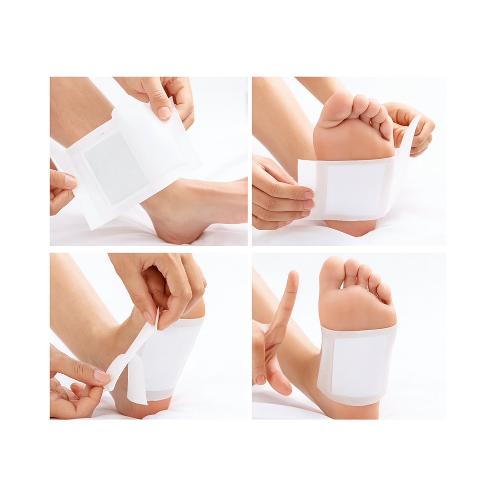 🌸 Pack of 2 Kiyome Kinoki Detox Foot Patches – Natural Cleansing Pads. ✨