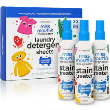 Messy Eater Stain Treater Spray – Fast-Acting Stain Remover for Clothes, Carpets & Upholstery