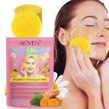 Turmeric & Kojic Acid Pads for Dark Spots – Brighten & Even Skin Tone"