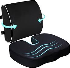 Comfort Car Seat Cushion – Portable Support for Lower Back & Tailbone Relief