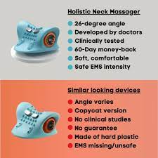 EMS Neck Massager – Electric Pulse Pain Relief & Relaxation Device for Neck and Shoulder"