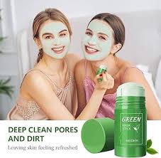 Natural Green Tea Face Mask Stick – Detox, Hydrate & Brighten Skin ✨
