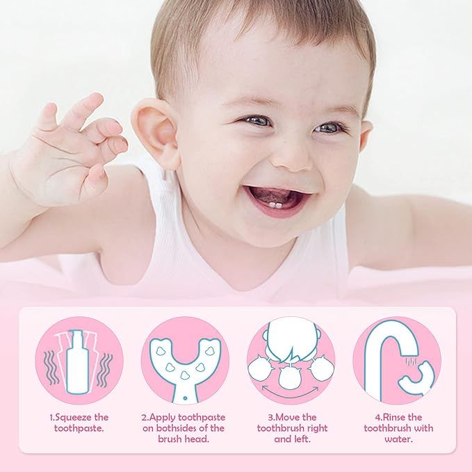 Kids U-Shaped Toothbrush – 360° Gentle Cleaning