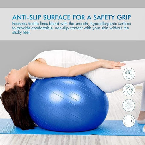 Durable Anti-Burst Exercise Ball – Full-Body Training Tool