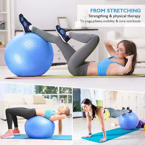 Durable Anti-Burst Exercise Ball – Full-Body Training Tool