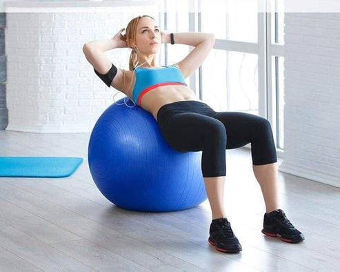 Durable Anti-Burst Exercise Ball – Full-Body Training Tool