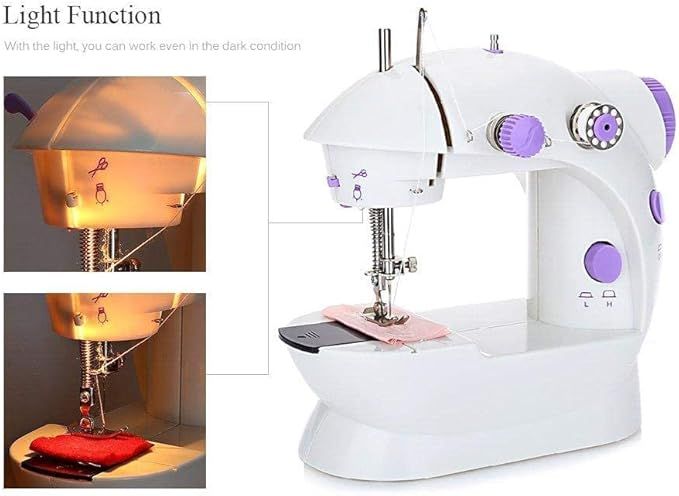Mini Sewing Machine – Portable Electric Stitch Tool for Home Tailoring, Crafting & Quick Repairs"