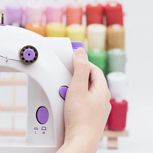 Mini Sewing Machine – Portable Electric Stitch Tool for Home Tailoring, Crafting & Quick Repairs"